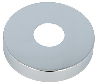 tecuro Hahnrosette 3/4 Zoll Messing verchromt Ø 27 x 80 mm x 15 mm langlebig edles Design