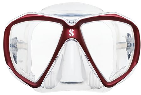 SCUBAPRO SPECTRA Mini Maske Farbe metalic rot