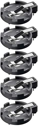 5er Set WireThinX Batteriehalter für Knopfzellen (CR2016, 2020, 2025, 2032) bis 20 mm mit Printanschluß