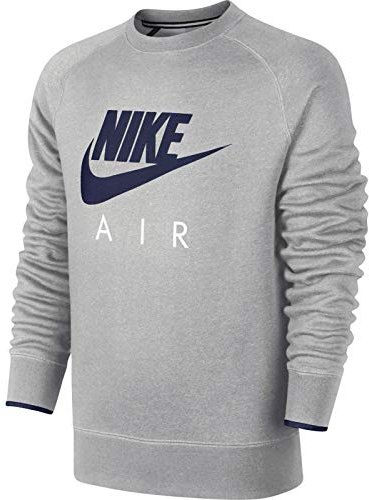 NIKE Men's Aw77 Flc Crew-air Heritag