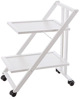 SIMPATY LACCATO BIANCO CARRELLO SERVIZIO Ar-It il cuore del legno