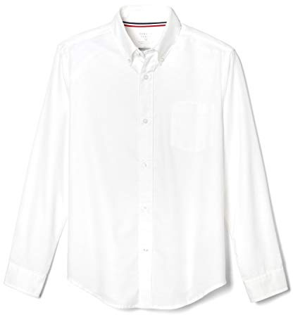 French Toast Chemise Oxford à Manches Longues pour garçon, Blanc, 14