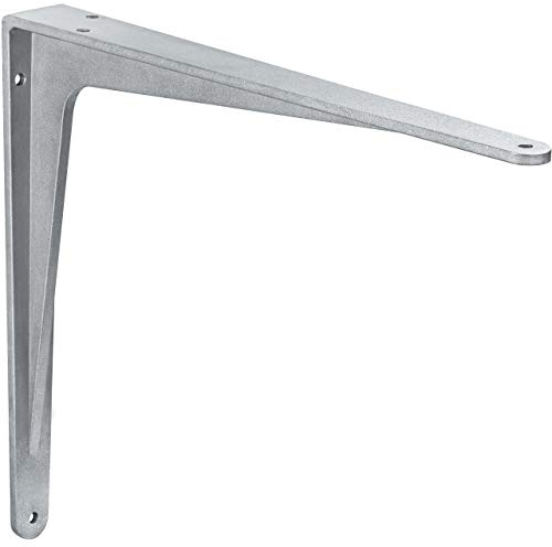 Gedotec Schwerlastkonsole Alu Regal-Konsole | SPARTA | Tiefe: 240 mm | 1 Stück | Schwerlastträger aus Aluminium | Tragkraft 200 kg für Wandregale | Regalträger rostfrei | Wand-Winkel