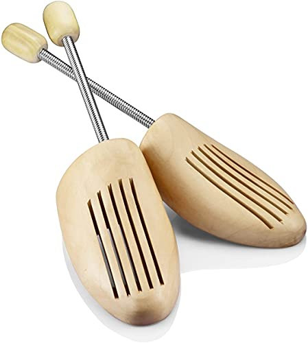 logei® 1 Paio di Scarpe-Alberi; Alberi di Scarpe in Legno di cedro di Alta qualità adatto a scarpe in taglia 41-42