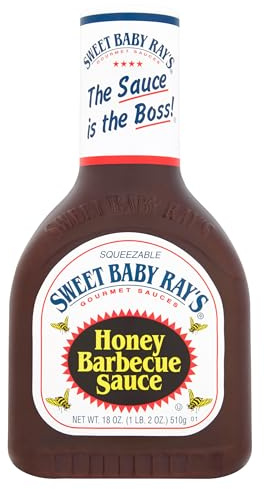 Sweet Baby Rays Honey Barbecue Sauce 510g (Sweet Baby Rays Honig Barbecue Soße) , 1er Pack