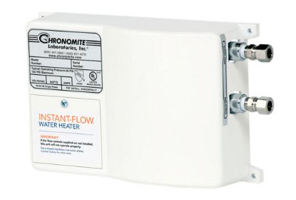 Chronomite SR-40/208 HTR 208-Volt 40-Amp SR Series Instant-Flow Standard Flow Tankless Water Heater