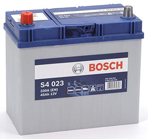 Bosch S4023 - Car Battery - 45A/H - 330A - Lead-Acid Technology - for Vehicles without Start/Stop System