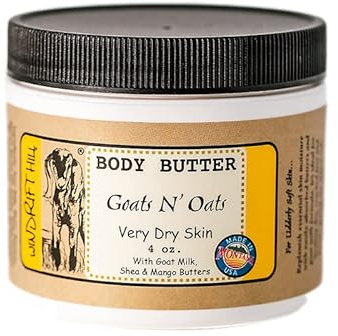 Windrift Hill Body Butter for Very Dry Skin (Goats N' Oats (Almond))