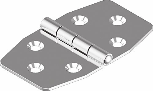Arbo-Inox Charnière A2 en acier inoxydable poinçonné 70 x 40