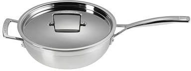 Le Creuset 3-Ply Sautépfanne mit Deckel, 24 cm
