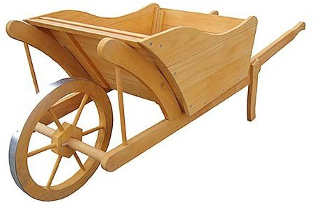 Habau 475 Pflanzkarre Classic, 129 x 45 x 43 cm, natur