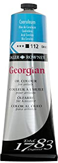 Daler Rowney Georgian Oil Colour Paint 225ml Coeruleum [Hue]