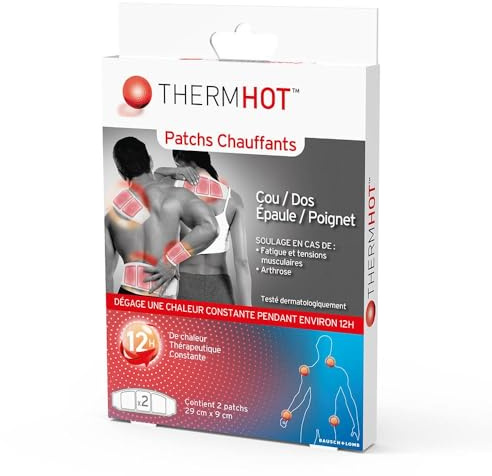 Therm°Hot – Parches térmicos, lote de 2