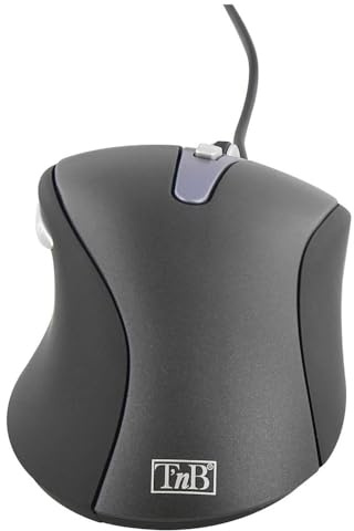 T'nB Office - Souris Filaire pour Bureau - Noir