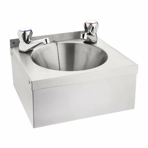 Wash Hand Sink incl Taps & Waste for Catering Kitchen