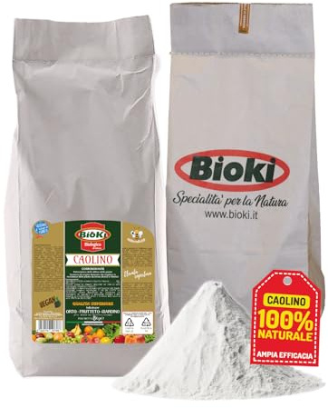 Caolino Naturale per Agricoltura Biologica, busta da 8 kg