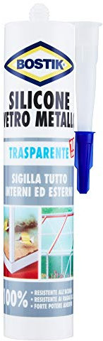 Bostik Silicone Vetro Metallo Trasparente 280ml
