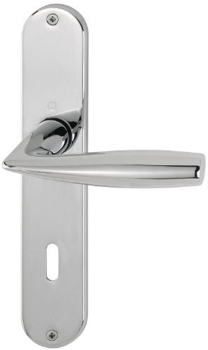 Hoppe Langschildgarnitur Vitória M1515/302 MS F49-R OB 72mm DIN L/R