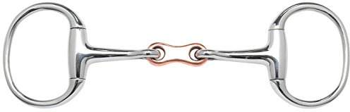 Busse Olivenkopfgebiss Edelstahl, doppelt gebrochen