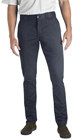 Dickies arbetsbyxor för män Skinny rak, Mörk marinblå, 29W X 30L