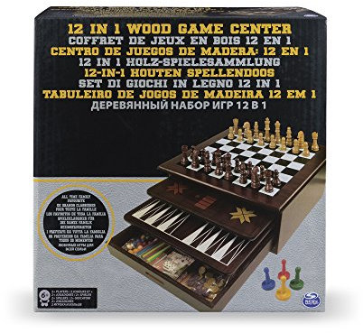 12–in–1 – Holz-Spielesammlung