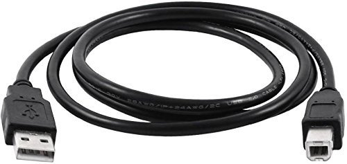 Mr.Gadget's Solutions - Cable USB A a B (para impresoras, 3 Metros), Color Negro