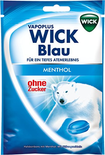 Wick Blau ohne Zucker, 5er Pack (5 x 72 g)