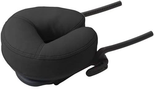 EarthLite Massageliege, Gesichtswiege, Deluxe, verstellbar, langlebig, vollständig verstellbare Kopfstützen-Plattform für Massagestühle und -tische, schwarz