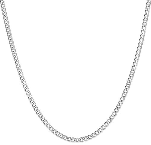 Soul-Cats Panzerkette mit oder ohne Armband für Männer, Herren aus Edelstahl in Silber (Verschiedene Längen und Breiten)