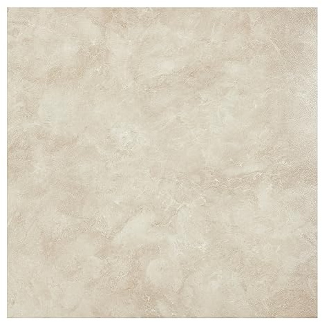 Tivoli Self Adhesive Vinyl Floor Tiles, 45 Tiles - 12 x 12, Carrera Marble - Peel & Stick, DIY Flooring for Kitchen, Dining Room, Bedrooms, Basements & Bathrooms by Achim Home Decor