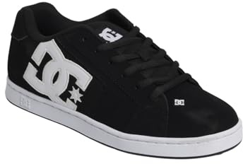DC Shoes Scarpe da skateboard Netto da uomo, nere, 42,5 EU