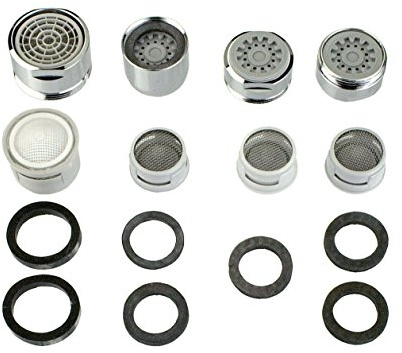 Cornat T307100 Luftsprudler-Set 8-teilig, chrom