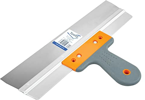 Stainless Taping, Filling Knife. Drywall Plastering Rendering Spatula, 350 x 60mm (~14)