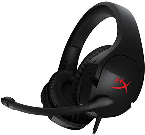 HyperX Cloud Stinger Binaural Bandeau Noir Casque audio - Casques audio (PC/Jeux, 0,03 W, Binaural, Bandeau, Noir, Simili-cuir, Mémoire de forme, Acier)