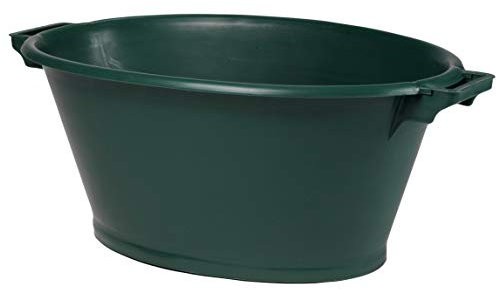 EDA Plastiques davbqov70 70 Liter Grün Kunststoff Oval Bucket