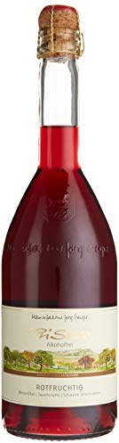 Jörg Geiger Prisecco rotfruchtig, alkoholfrei (6 x 0.75 l) | Alkoholfreier Genuss | sorgfältig ausgewählt und ideal zum Anstoßen, Probieren oder Verschenken