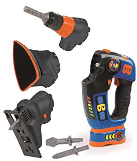 Smoby 7600360132 - Werkzeug Bob der Baumeister, eVo 3 in 1, Spiel