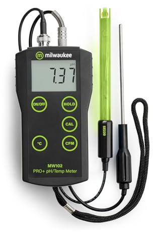 Milwaukee Portable pH/Temperature Meter - MW102