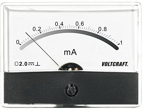 VOLTCRAFT AM-86X65/1MA Einbau-Messgerät AM-86X65/1mA/DC Drehspule