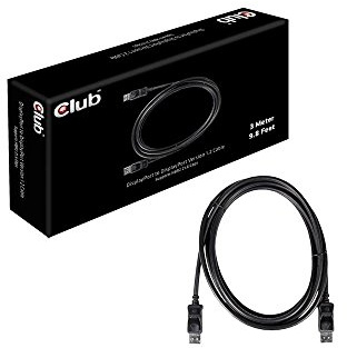 Club 3D Displayport 1.2 4 K60HZ UHD Cable 3Meter Male/Male
