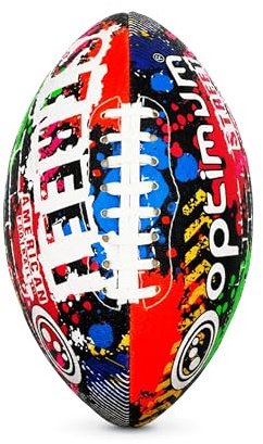OPTIMUM Palla da Football Americano, Street Art, Full Size