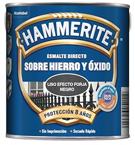 Hammerite 5093196 – Hammerite Metall Schmiede 750 ml Schwarz