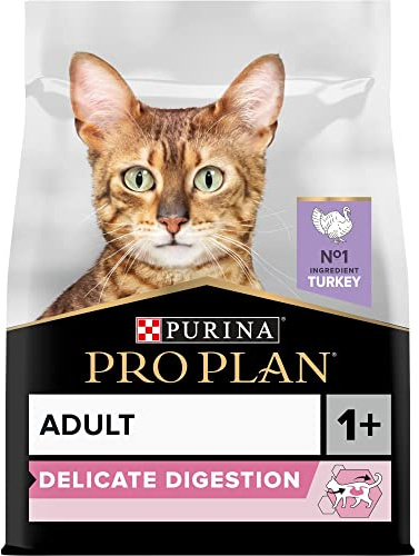 Pro Plan Pienso gato Adulto digestión Sensible Pavo 6x1,5 kg