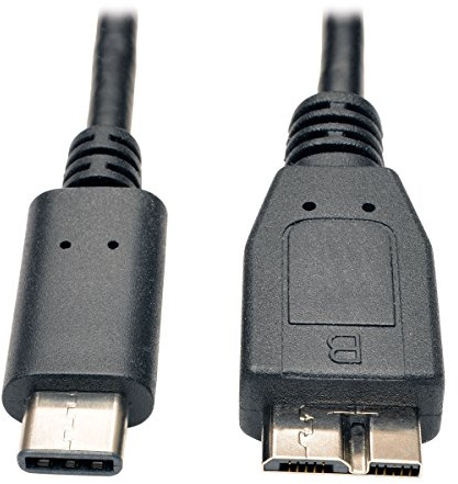 Tripp Lite Câble USB 3.1 Gen 2 10 Gbit/s USB-C vers Micro-B, Thunderbolt 3, (M/M), 0,91 m (U426-003-G2)