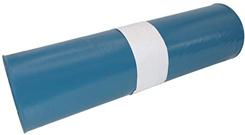 Müllsäcke Müllbeutel Abfallsäcke 120L 25 Stück 39my Blau | Hossi's Wholesale, reißfest, Hausmüll, Gartenabfälle, Müllbeutel