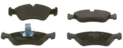 BOSCH Bremsbelagsatz, Scheibenbremse 0986491900 | Kompatibel mit: GM KOREA ESPERO, LANOS, LANOS Stufenheck, NEXIA, NEXIA Stufenheck, OPEL ASTRA F Cabriolet, ASTRA F Caravan