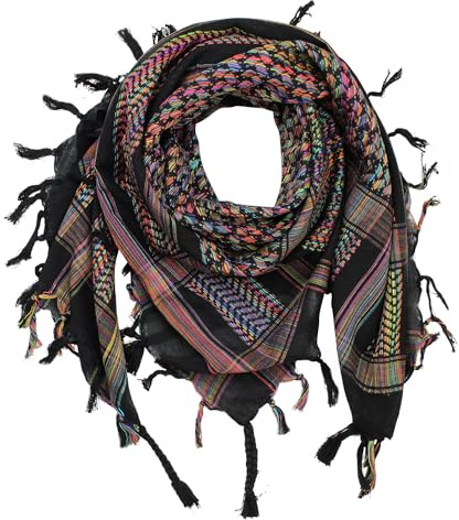 Superfreak Palituch - multicolor bunt - 10+ Farben - Pali Palästinenser Arafat Tuch - 100% Baumwolle