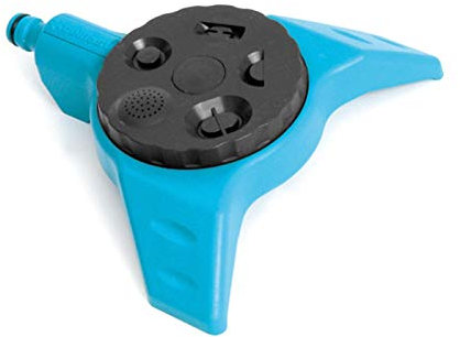 Cellfast Irrigatori per Prato Circolari Irrigatore Circolare con Flusso d'Acqua Controllabile per Prato Fiori Piante Multiclick Basic