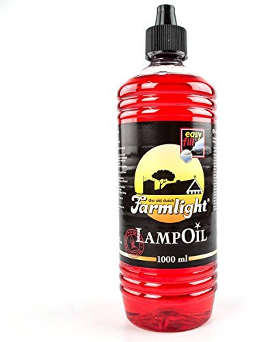 Sel-Chemie Bio Lampenöl Paraffinöl Paraffin 6 Liter Farmlight Farbe rot