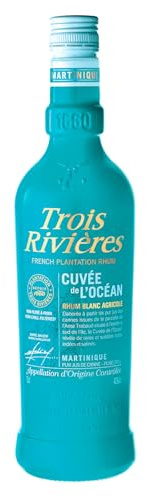 Trois Rivières - Cuvée De l'Ocean, 70 cl, Rum Agricolo con Aromi Floreali e Note Marine, 42% Vol